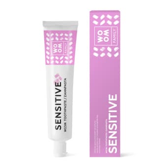 WOOM зубная паста Family SENSITIVE, 75 мл