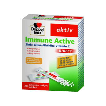 DOPPELHERZ AKTIV IMMUNE ACTIVE DIRECT, микрогранулы, 20 пакетики