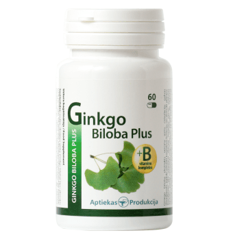 GINKGO BILOBA Plus, капсулы, 60 шт.