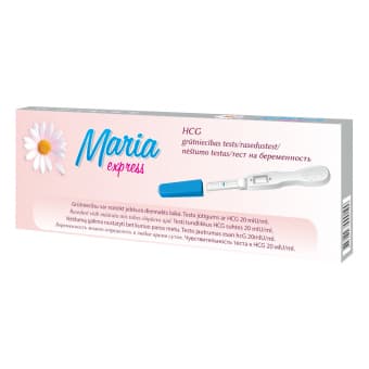 MARIA EXPRESS HCG grūtniecības tests, 1 gab.