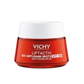 VICHY pretgrumbu dienas krēms pret tumšajiem pigmentācijas plankumiem LIFTACTIV B3 ANTI-DARK SPOTS, SPF 50, 50 ml