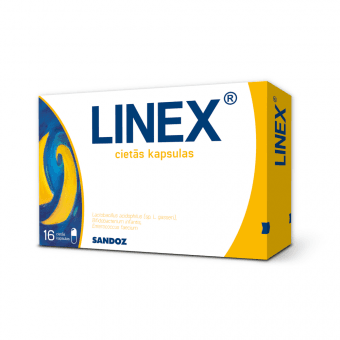 LINEX cietās kapsulas, N16