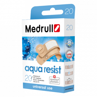 MEDRULL plāksteri AQUA RESIST, 20 gab.
