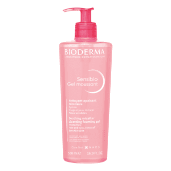 BIODERMA attīrošs putojošs gels jutīgai ādai SENSIBIO GEL MOUSSANT, 500 ml