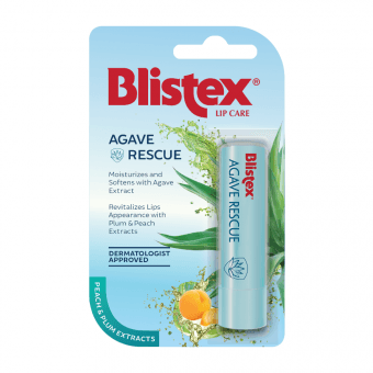 BLISTEX увлажняющий бальзам для губ с экстрактом агавы AGAVE RESCUE, 3.7 г