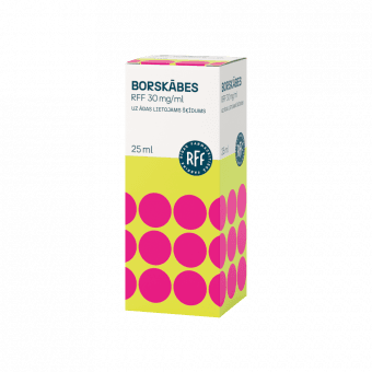 BORSKĀBES RFF 30 mg/ml šķīdums, 25 ml