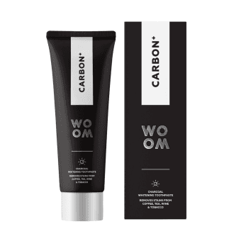 WOOM зубная паста CARBON+, 75 мл