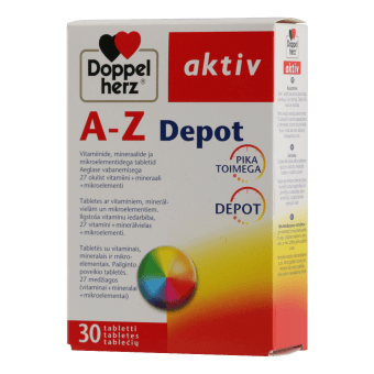 DOPPELHERZ AKTIV A-Z DEPOT таблетки, 30 шт.