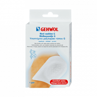 GEHWOL подушечки под пятку из гель-полимера, малого размера, 1 пара