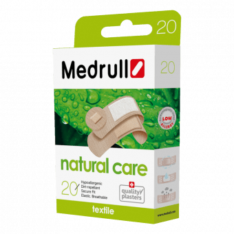 MEDRULL plāksteri NATURAL CARE, 20 gab.