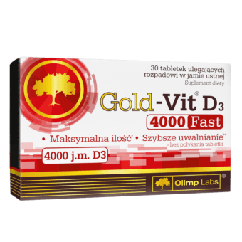 OLIMP LABS Gold-Vit D3 4000 Fast, таблетки, 30 шт.