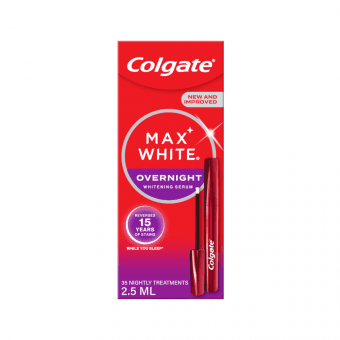 COLGATE zobus balinošs serums OVERNIGHT WHITENING, 2.5 ml