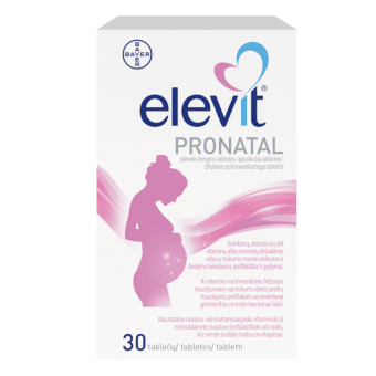 ELEVIT PRONATAL apvalkotās tabletes, N30