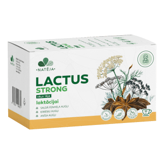 NATĒJA травяной чай LACTUS STRONG, 20 пакетики