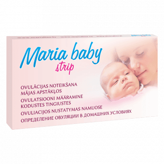 MARIA BABY STRIP - LH тест для определения овуляции, 1 шт.
