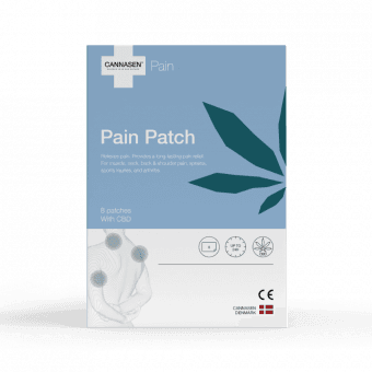 CANNASEN pretsāpju plāksteris, 8 gab.