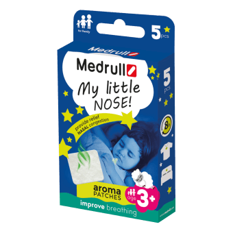 MEDRULL ароматический пластырь MY LITTLE NOSE, 5 шт.