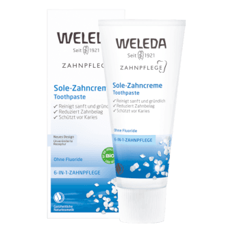 WELEDA зубная паста с морской солью, без фтора SALT, 75 мл