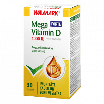 MEGA Vitamin D FORTE 4000 IU, капсулы, 30 шт.