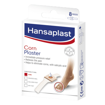 HANSAPLAST plāksteri varžacīm CORN PLASTER, 8 gab.