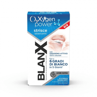 BLANX zobu balināšanas plāksnītes OXYGEN POWER, 10 gab.