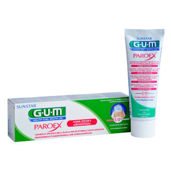 GUM зубная паста-гель 0,12%, CHX + 0,05% CPC PAROEX, 75 мл