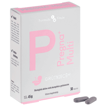 FORMULA VITALE пищевая добавка PREGNA+ MULTI, 30 таблетки