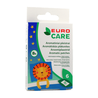 EURO CARE ароматические пластыри, 6 шт.