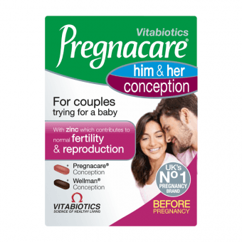 PREGNACARE Him & Her Conception, 60 таблетки