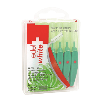 EDELWHITE межзубные щетки, 0,8 мм, 6 шт.