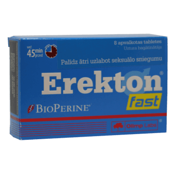 OLIMP LABS EREKTON FAST tabletes, 8 gab.