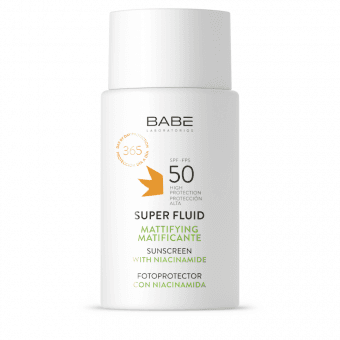 BABE matējošs super fluīds SUN,SPF 50+, 50 мл