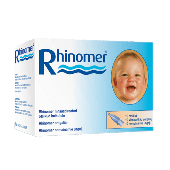 RHINOMER rezerves uzgaļi deguna aspiratoram, 10 gab.