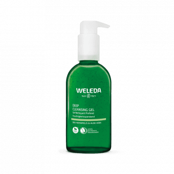 WELEDA attīrošs sejas gēls DEEP CLEANSING GEL, 150 ml