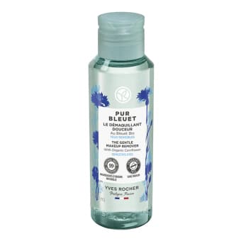 YVES ROCHER средство для снятия макияжа с органическим экстрактом василька PUR BLEUET, 100 мл