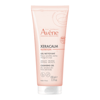 AVENE очищающий гель для лица и тела XERACALM NUTRITION, 100 мл