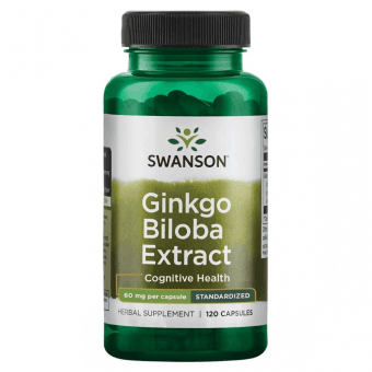SWANSON Ginkgo Biloba, 120 капсулы