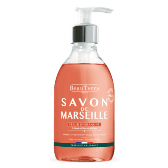 BEAUTERRA Апельсиновое марсельское жидкое мыло, 300 мл