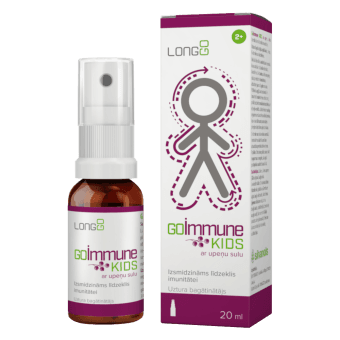 SILVANOLS izsmidzināms līdzeklis šķidrā veidā GOIMMUNE KIDS, 20 ml