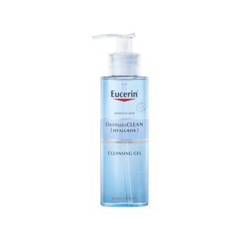 EUCERIN attīroša želeja normālai un kombinētai ādai DERMATOCLEAN  [HYALURON], 200 ml