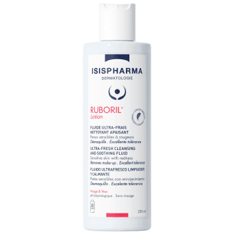 ISISPHARMA remdējošs attīrošs fluīds RUBORIL LOTION, 250 ml