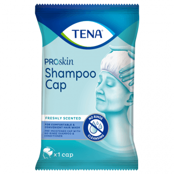 TENA mitrā cepure matu mazgāšanai SHAMPOO CAP, 1 gab.