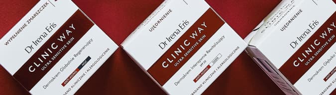 Clinic Way: pretnovecošanās kosmētika jutīgai ādai