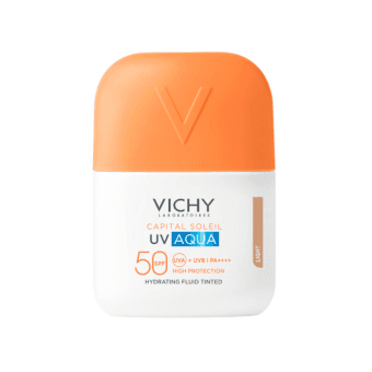 VICHY fluīds ar toni CAPITAL SOLEIL UV-AQUA SPF 50, 50 ml