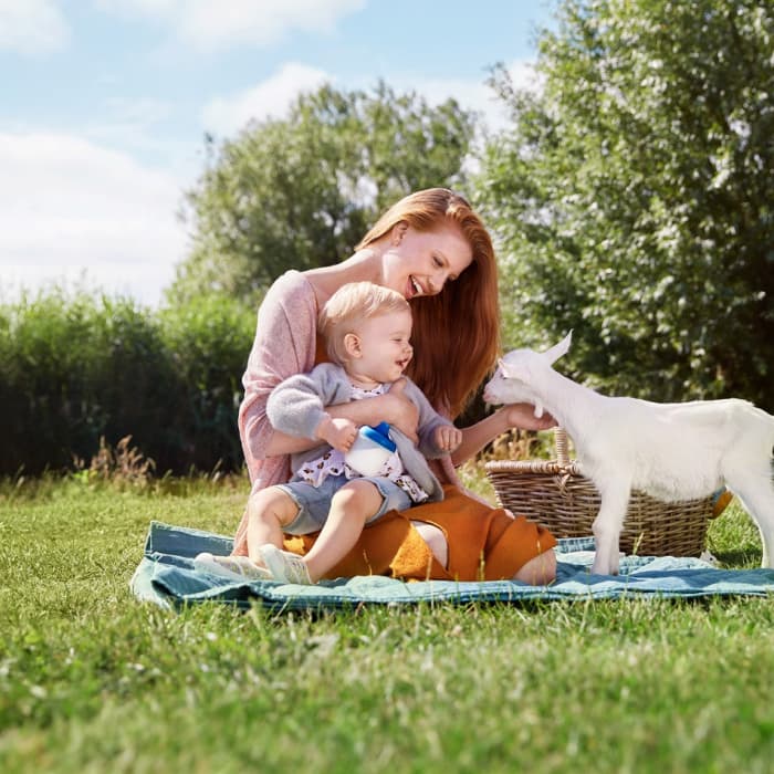 Kazas piens mazuļa attīstībai